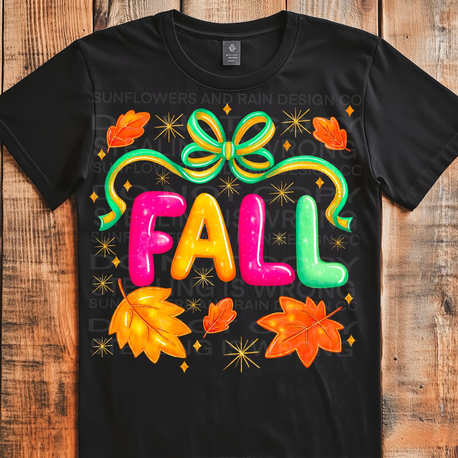 Fall coquette neon png file for sublimation and dtf shirts. Digital download only.