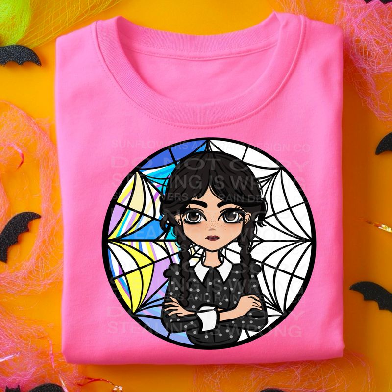 Wedensday png file for sublimation and dtf shirts. Digital download only.