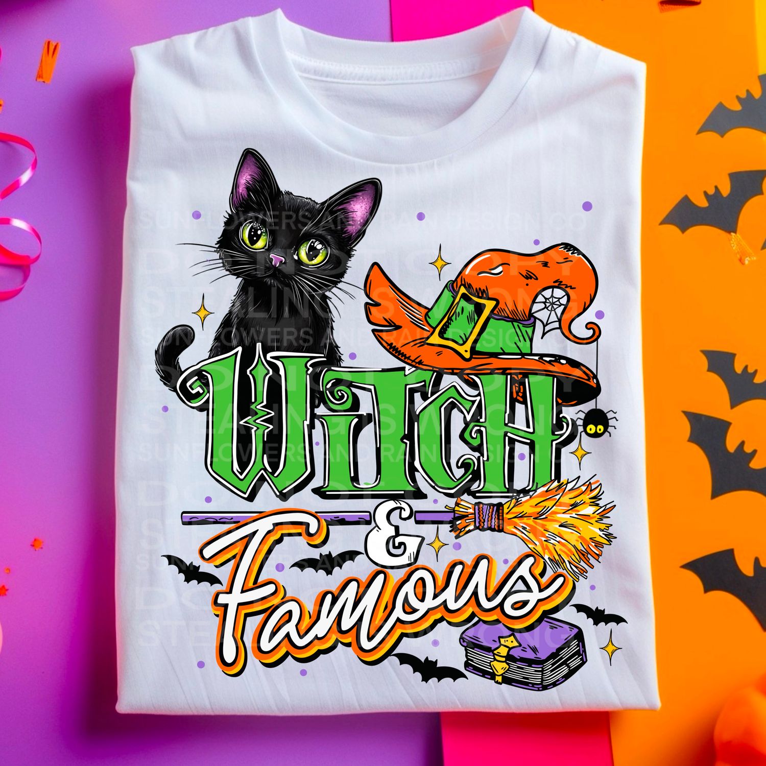 Witch and famous  png file for sublimation and dtf shirts. Digital download only.