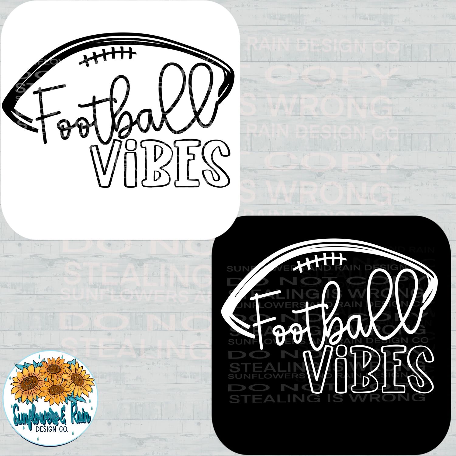 Football Vibes bundle png file for sublimation and dtf shirts. Digital download only.