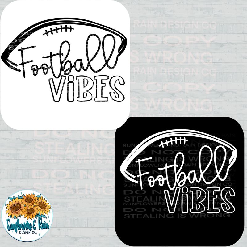 Football Vibes bundle png file for sublimation and dtf shirts. Digital download only.