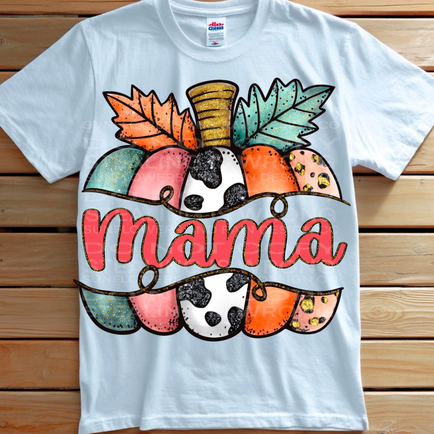 Mama pumpkin png file for sublimation and dtf shirts. Digital download only.