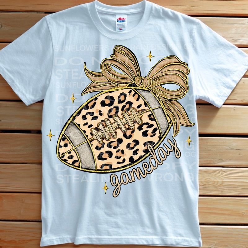 Game Day football png file for sublimation and dtf shirts. Digital download only.