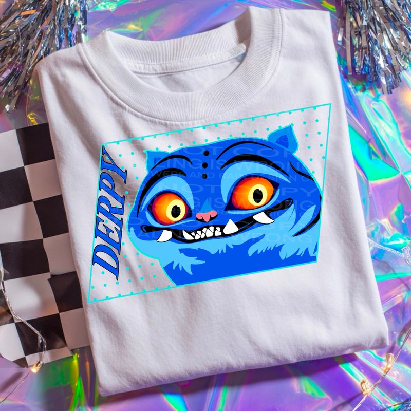 Kpop derpy  png file for sublimation and dtf shirts. Digital download only.