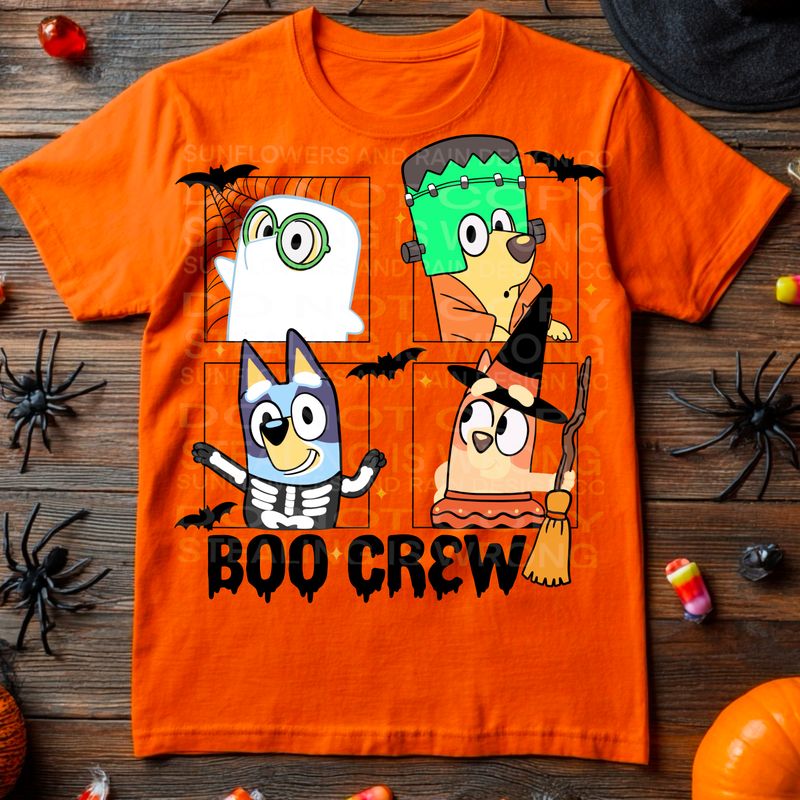 Bluey Halloween  png file for sublimation and dtf shirts. Digital download only.