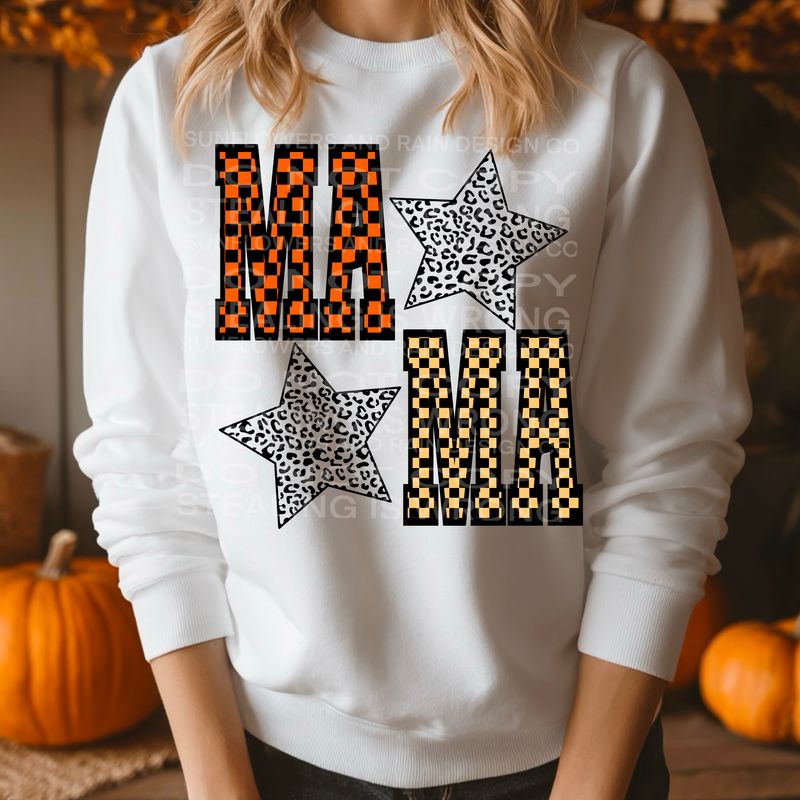 Mama fall  png file for sublimation and dtf shirts. Digital download only.