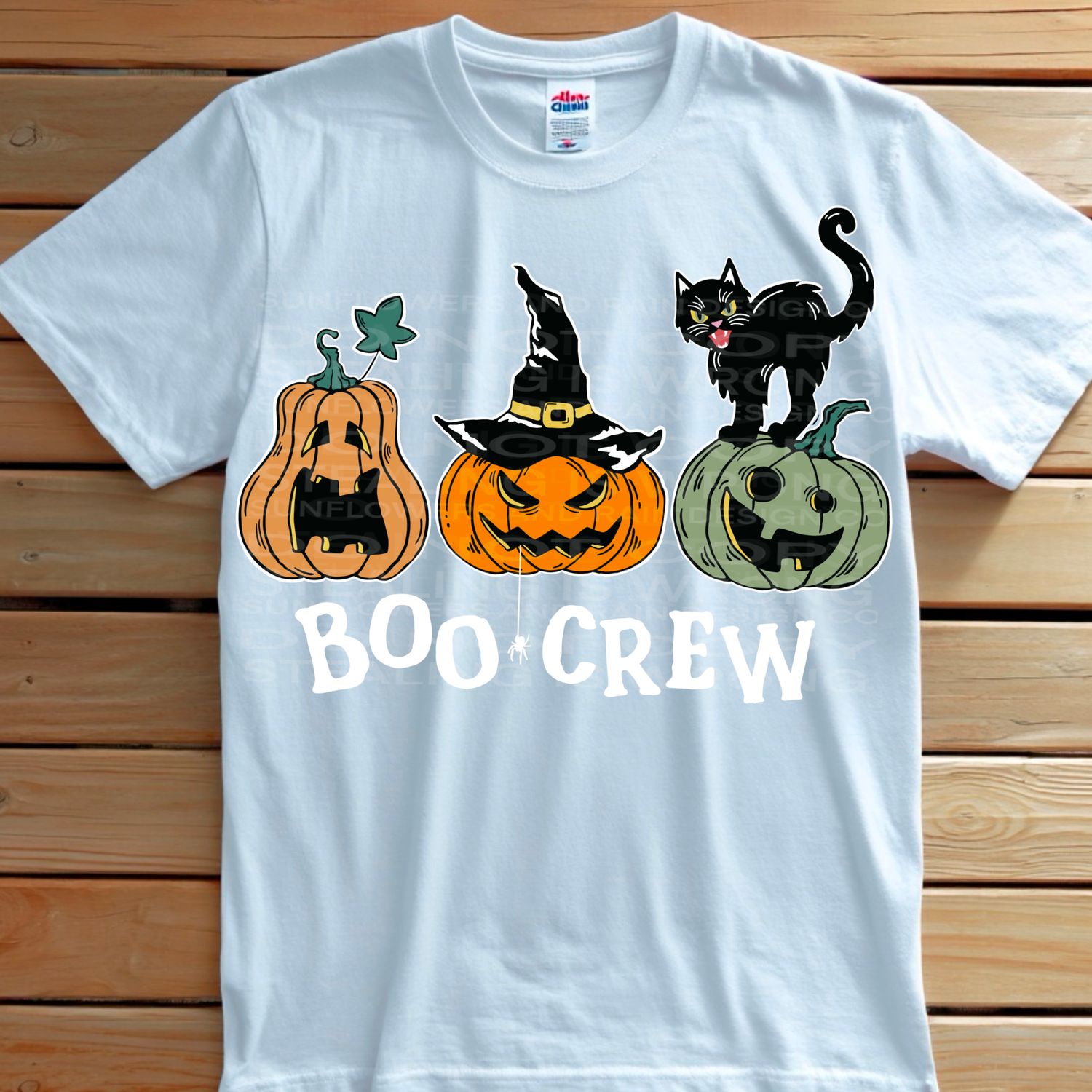Boo Crew png file for sublimation and dtf shirts. Digital download only.