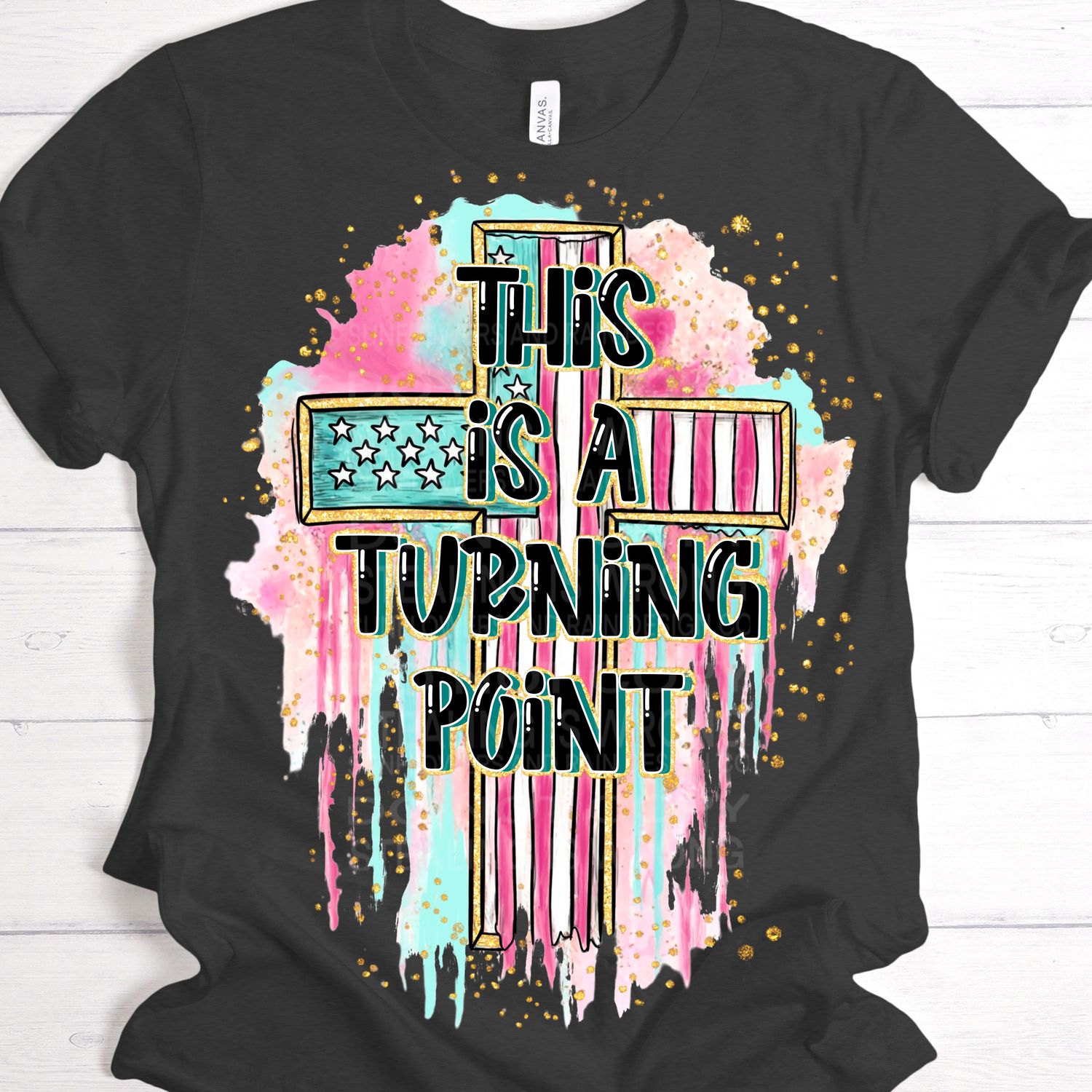 This is a turning point Charlie Kirk png file for sublimation and dtf shirts. Digital download only.