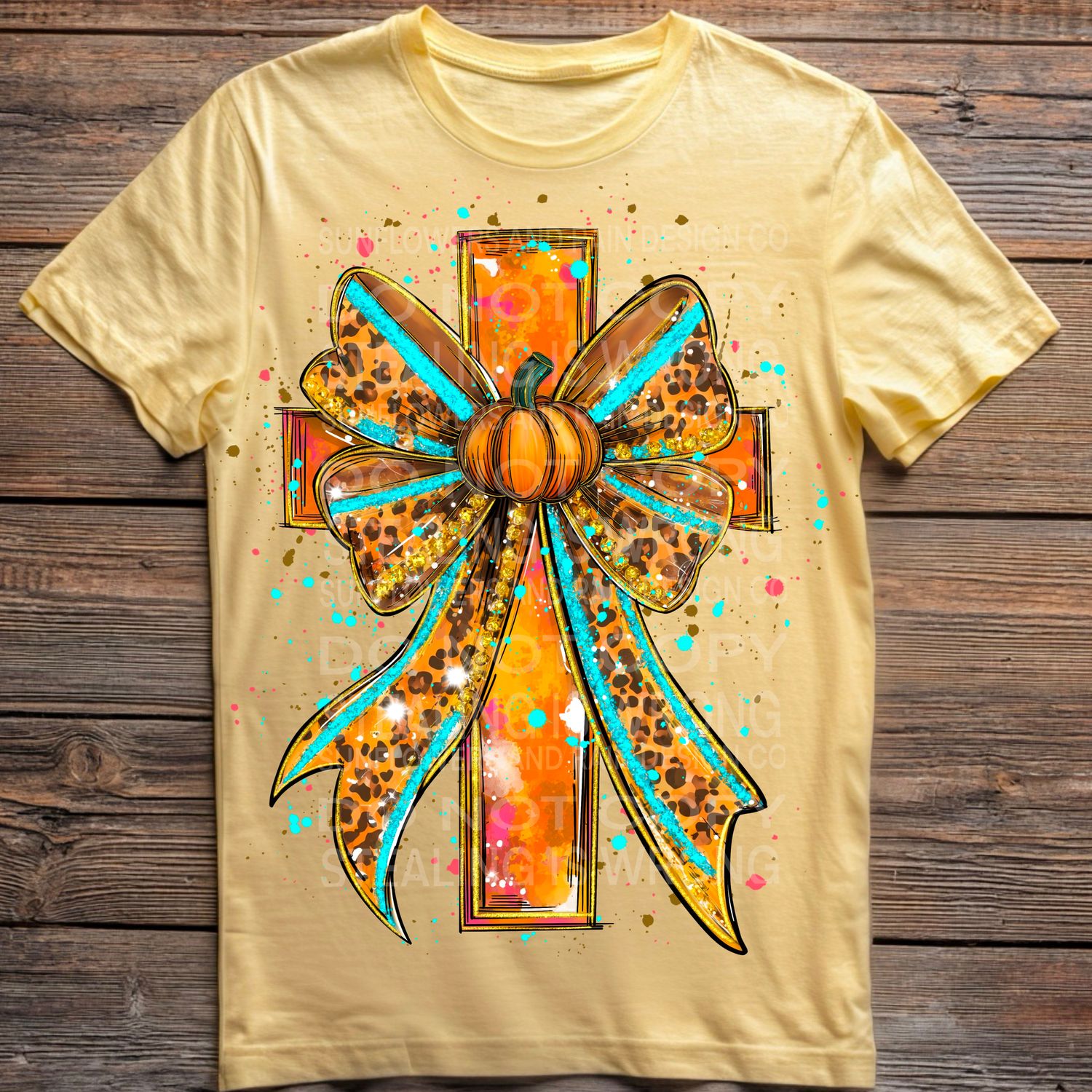 Pumpkin bow cross  png file for sublimation and dtf shirts. Digital download only.