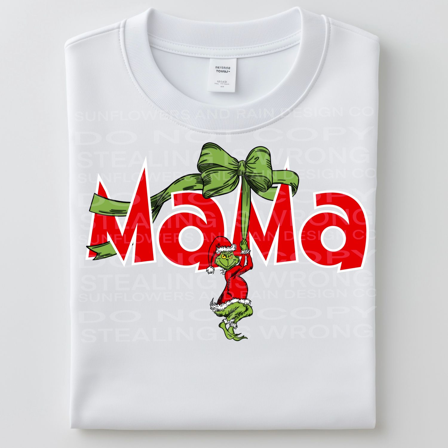 Grinch mama png file for sublimation and dtf shirts. Digital download only.