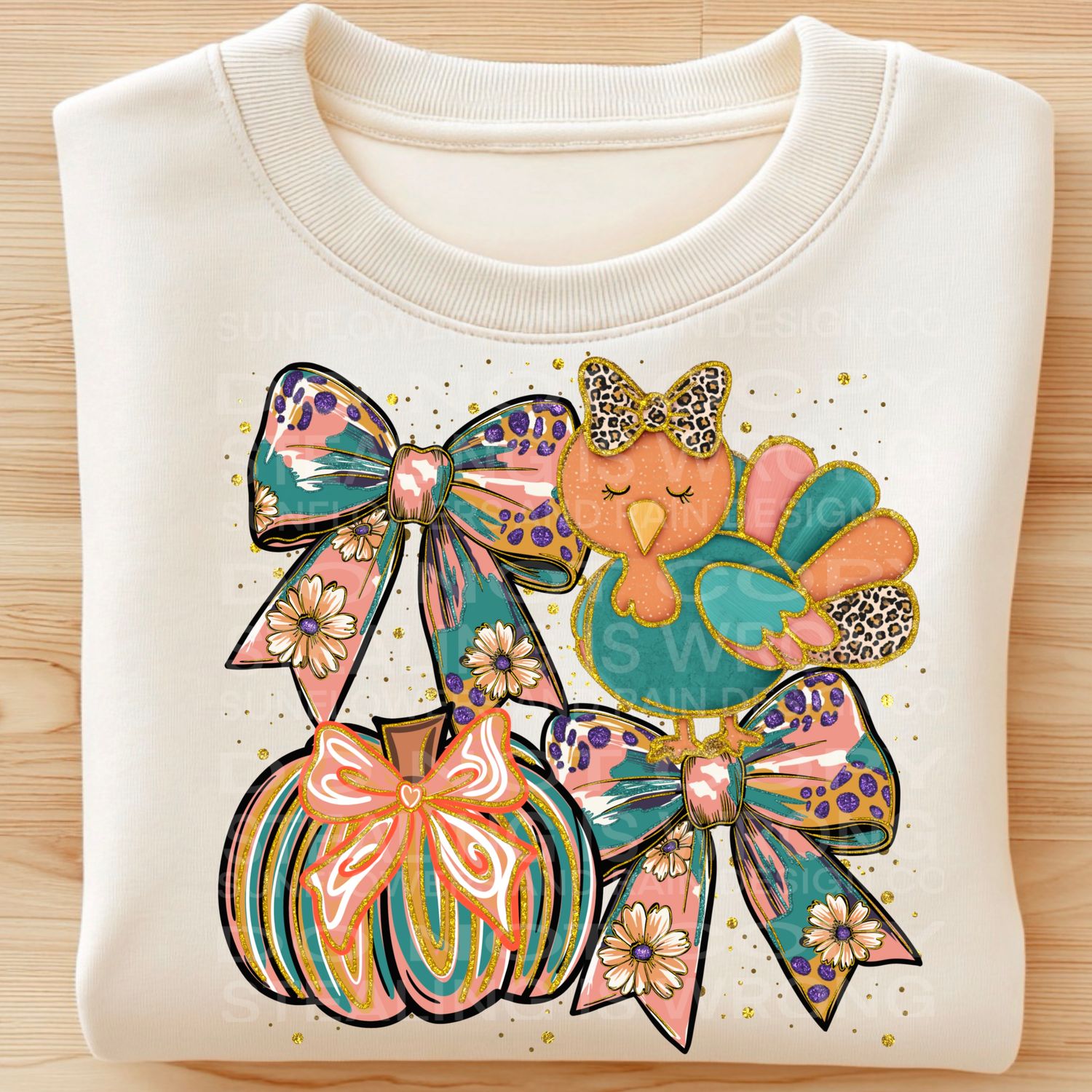 Coquette turkey png file for sublimation and dtf shirts. Digital download only.