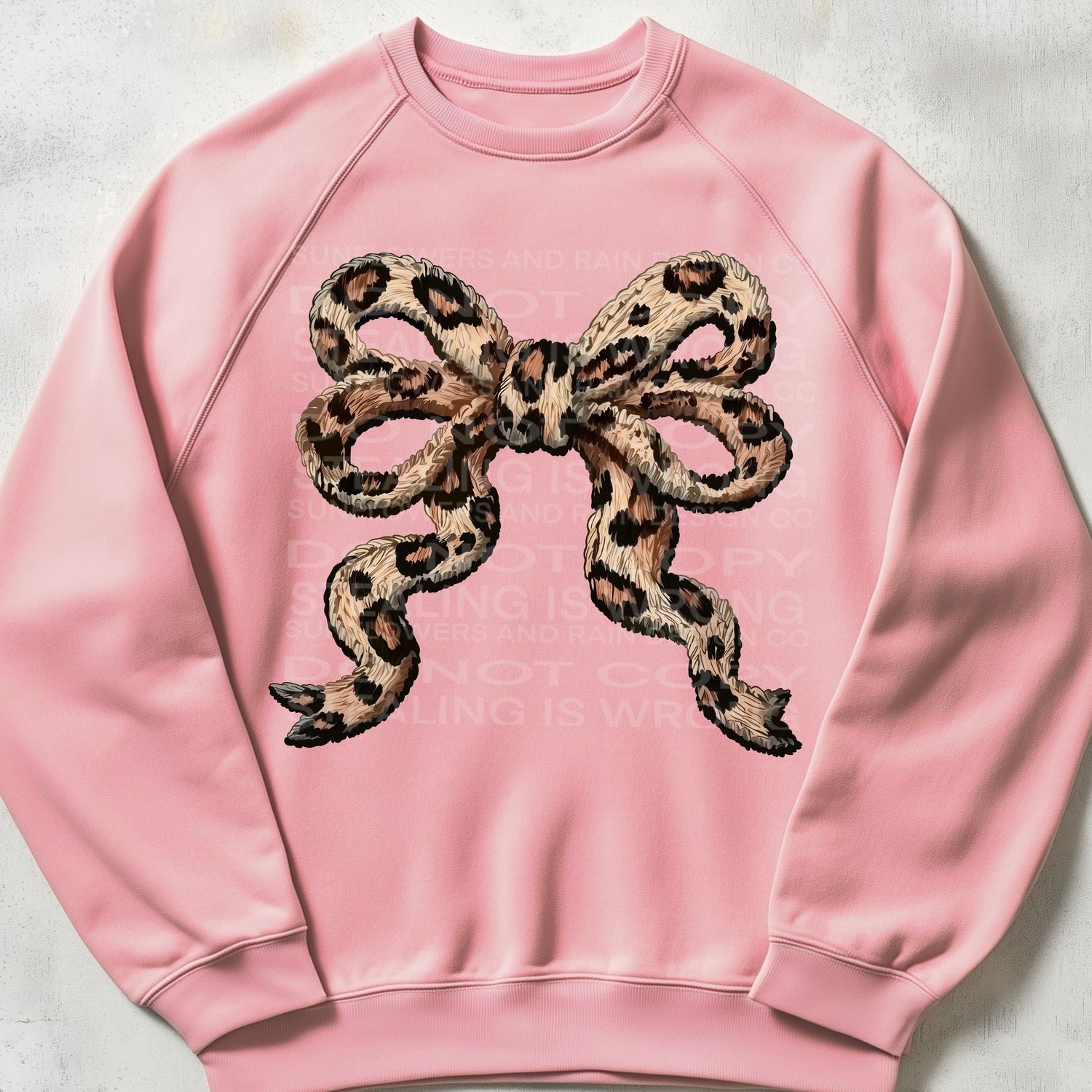Leopard print preppy bow  png file for sublimation and dtf shirts. Digital download only.