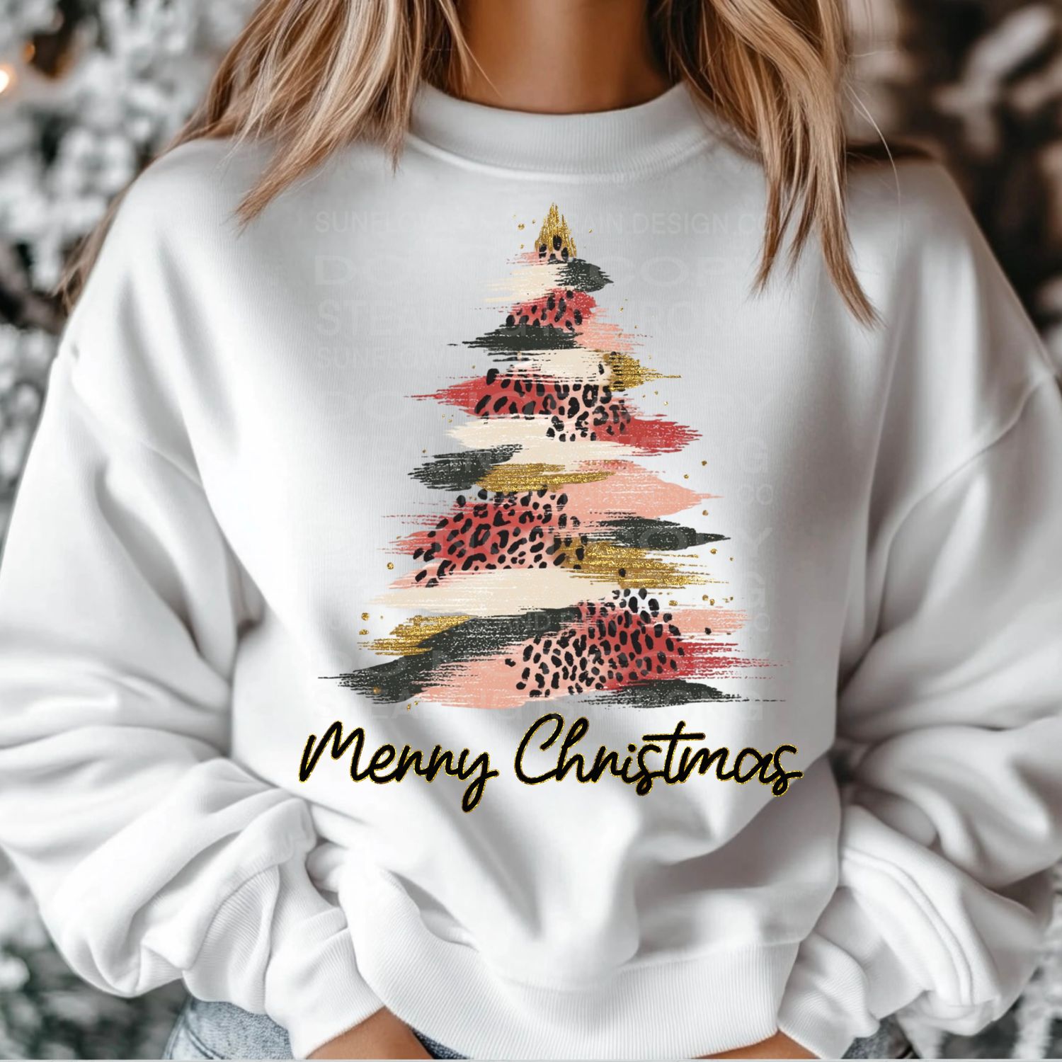 Merry Christmas tree png file for sublimation and dtf shirts. Digital download only.