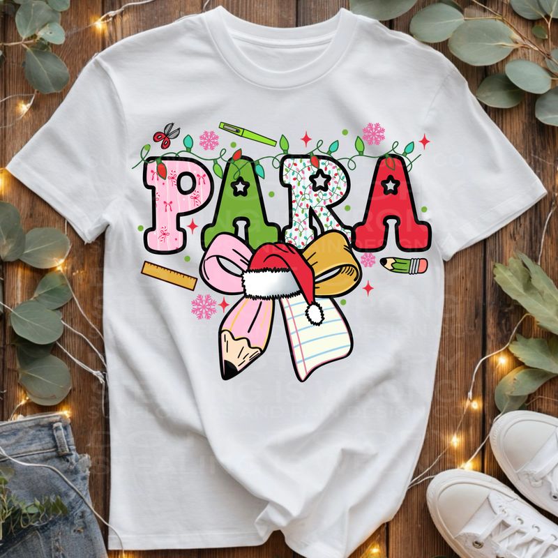 Para png file for sublimation and dtf shirts. Digital download only.