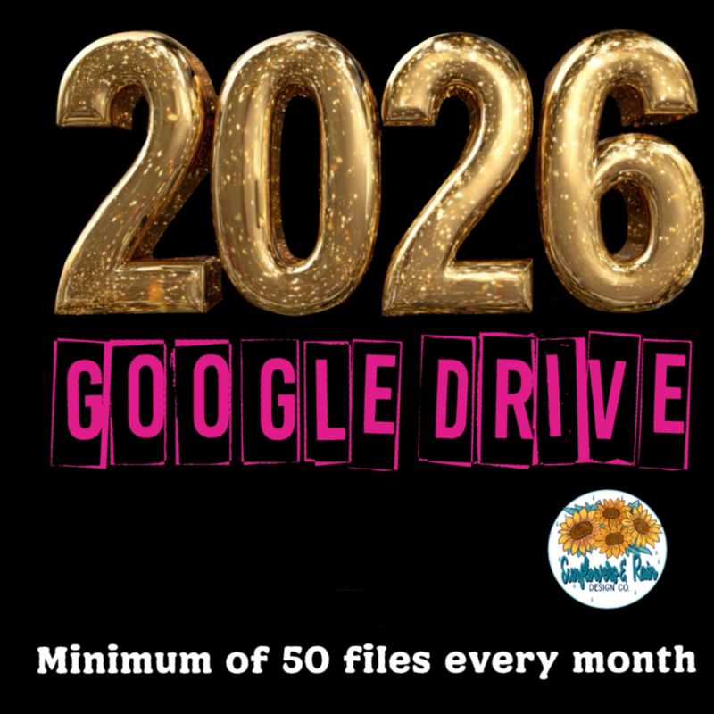 Google drive 2026. Everything I make in 2026 no exclusions ! All sales, bundles and TM included. Minimum of 50 files a month.