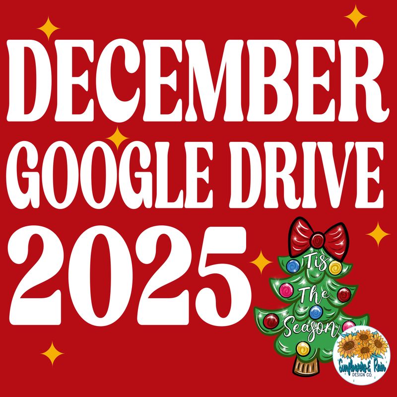 December  2025 drive. 50 plus png files Everything I make in the month