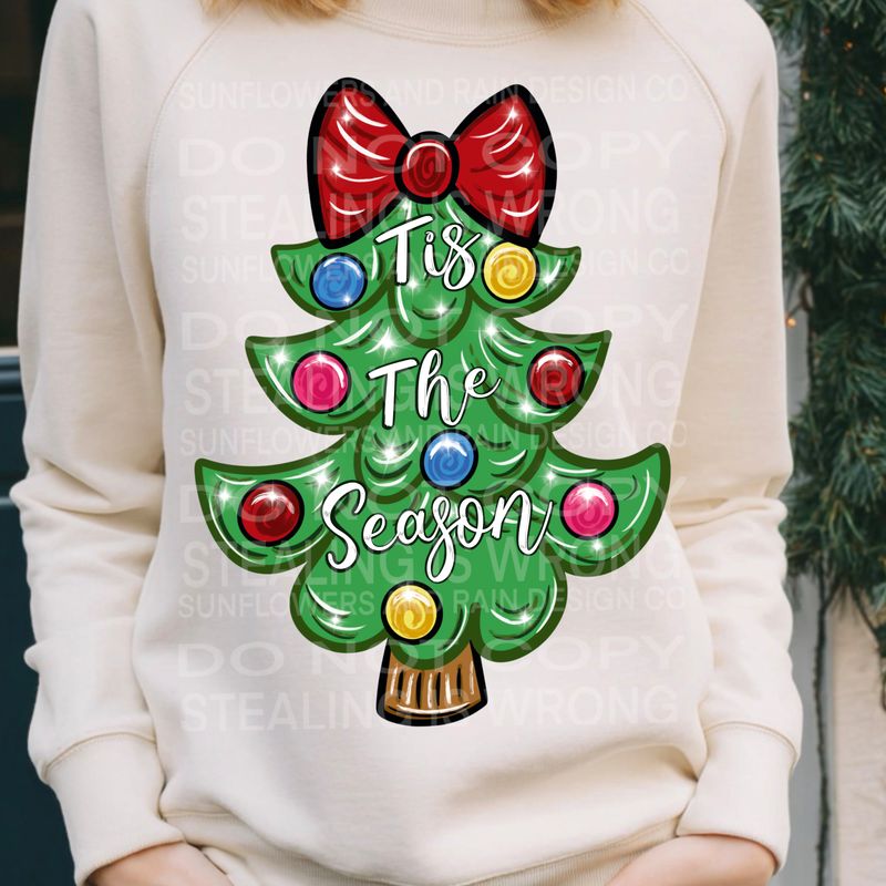 Tis the season file for sublimation and dtf shirts. Digital download only.