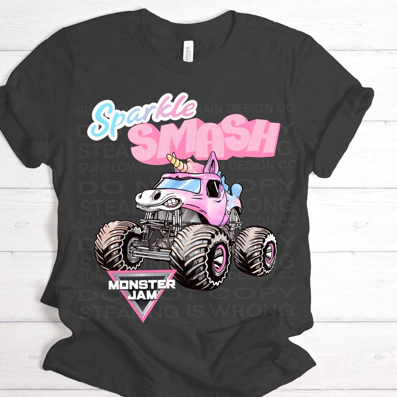 Sparkle smash png file for sublimation and dtf shirts. Digital download only.