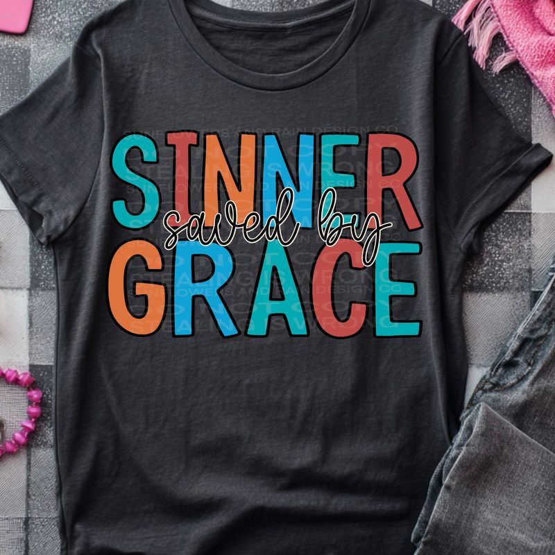 Dinner saved by Grace bundle png file for sublimation and dtf shirts. Digital download only.