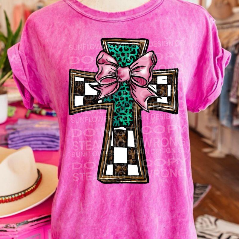 Cross  png file for sublimation and dtf shirts. Digital download only.