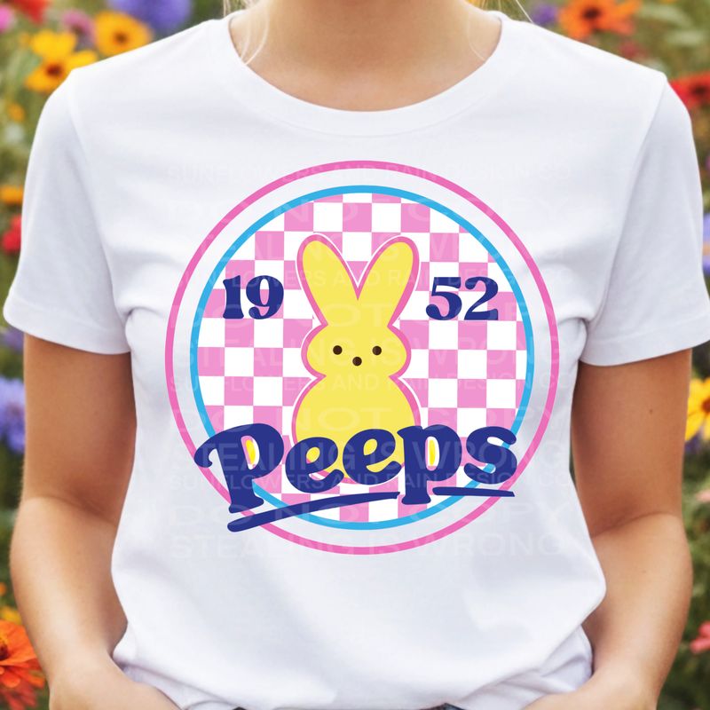 Peeps png file for sublimation and dtf shirts. Digital download only.