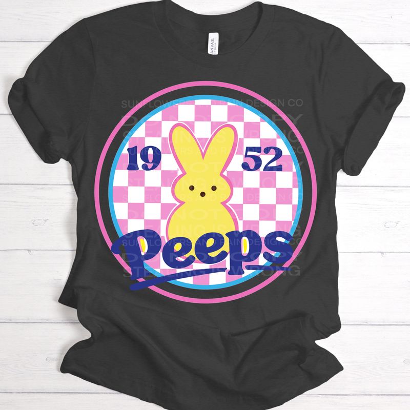 Peeps png file for sublimation and dtf shirts. Digital download only.