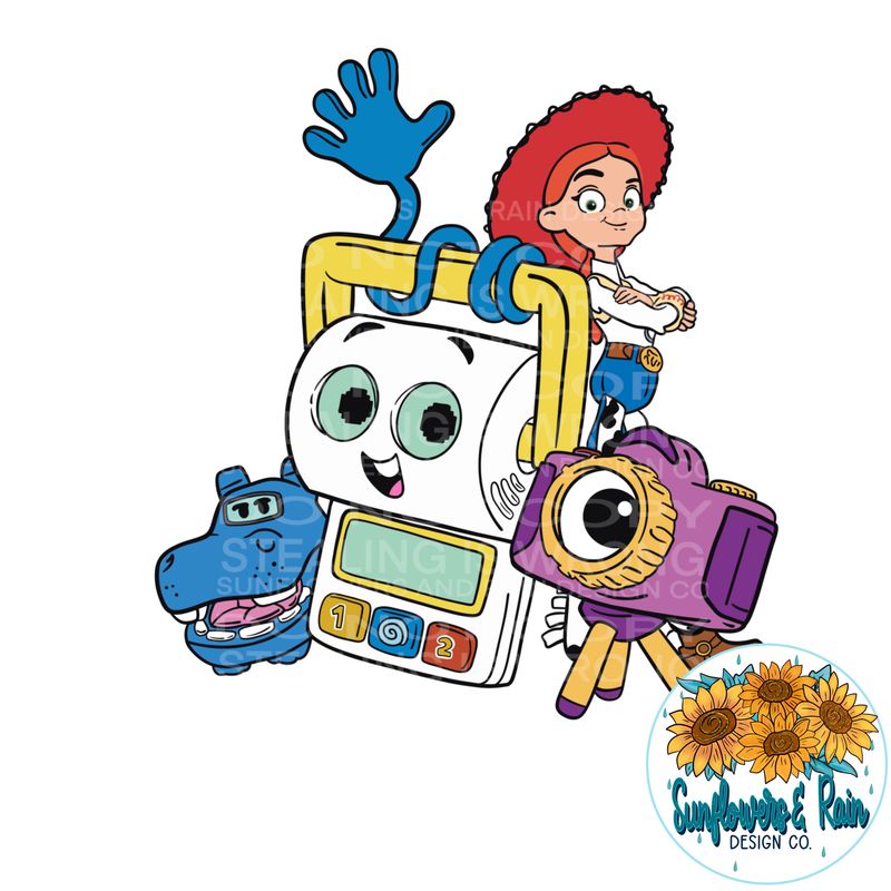Toy Story 5 png file for sublimation and dtf shirts. Digital download only.