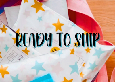 READY TO SHIP (PHOTOS TO COME)