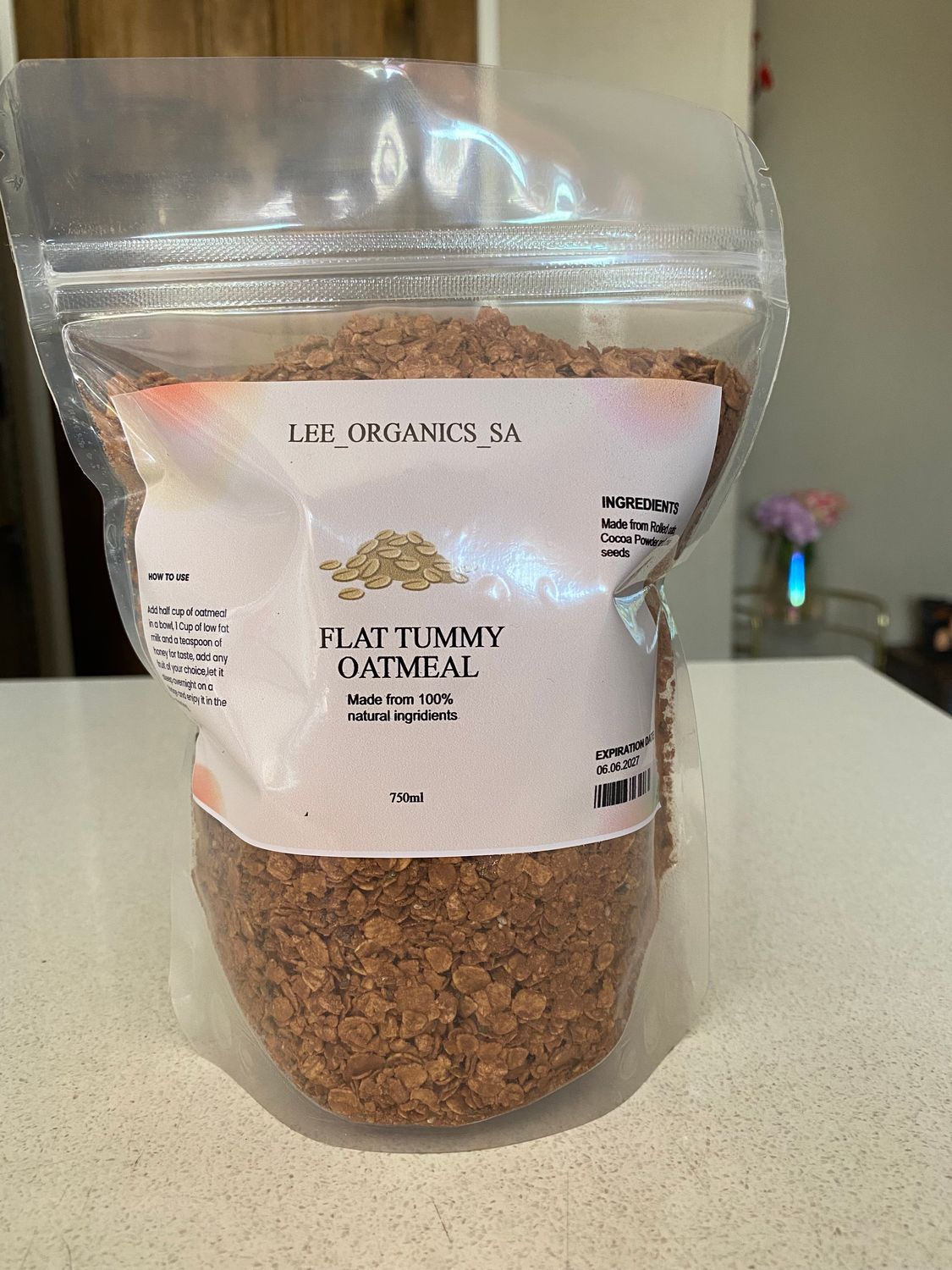 Flat tummy Oatmeal Flat tummy Oatmeal