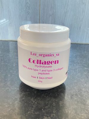 Pure collagen powder