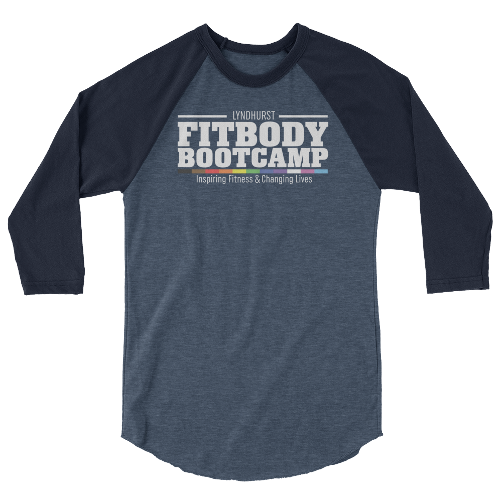 Unisex 3/4 Length Baseball Tee