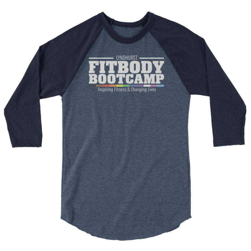 Unisex 3/4 Length Baseball Tee