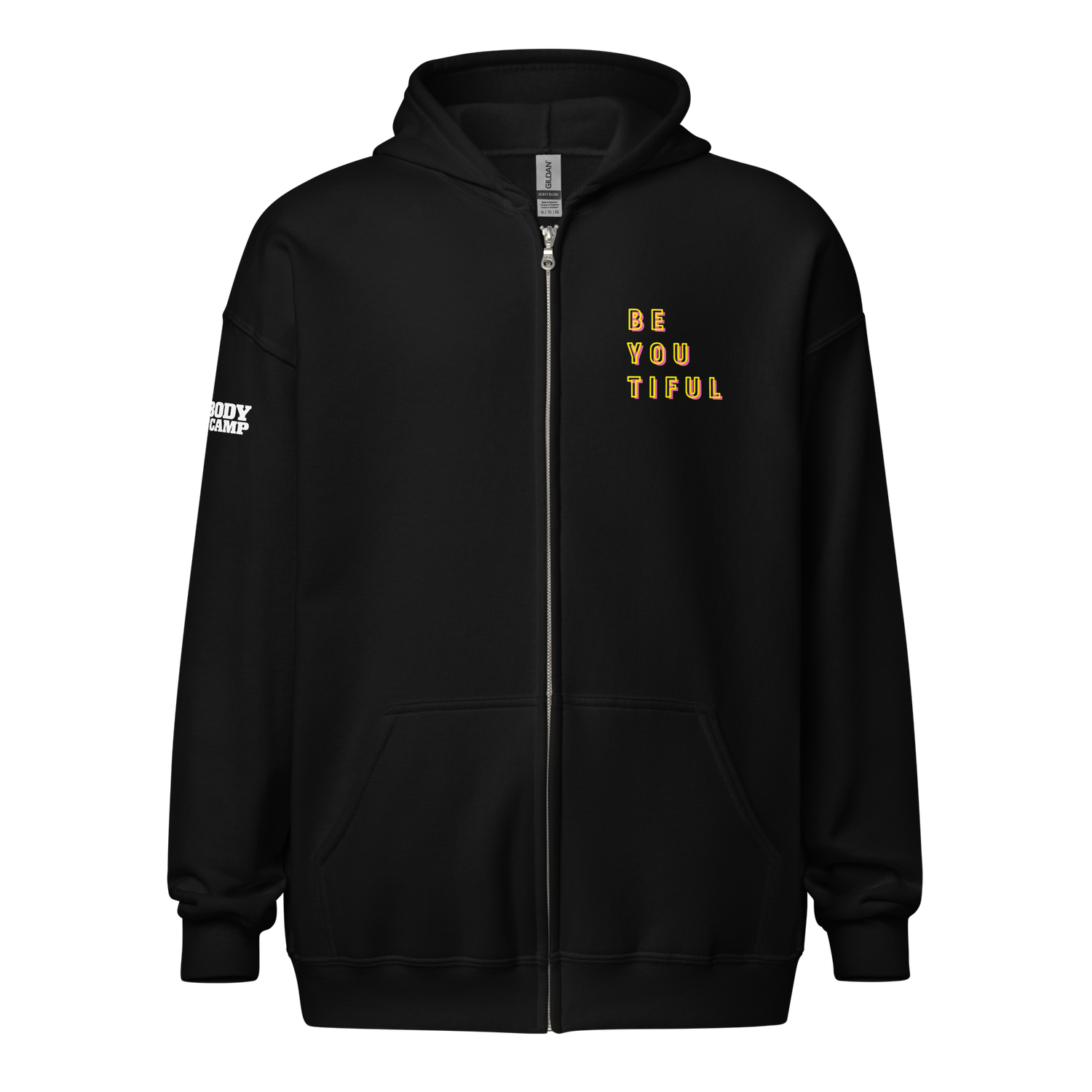 Be You Tiful Unisex Zip Hoodie