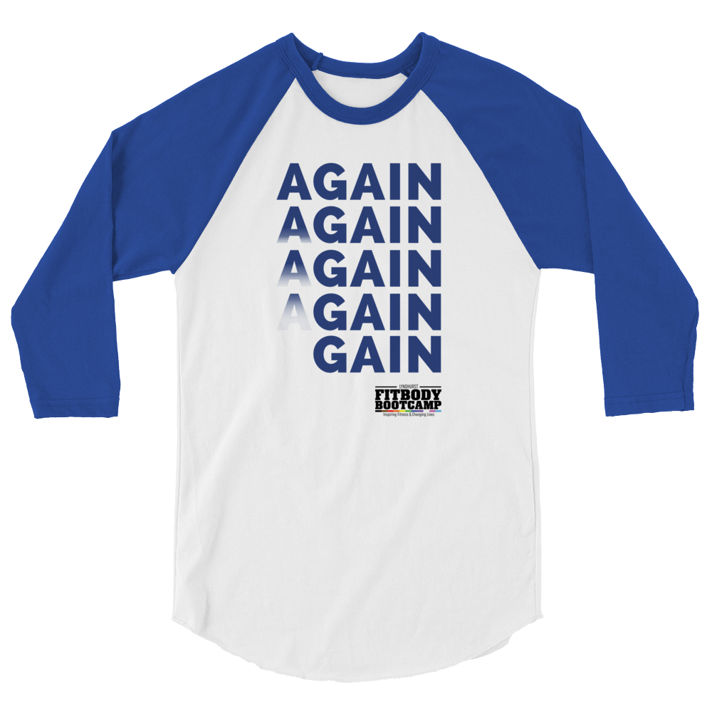 &#39;Go Again&#39; 3/4 Sleeve Tee