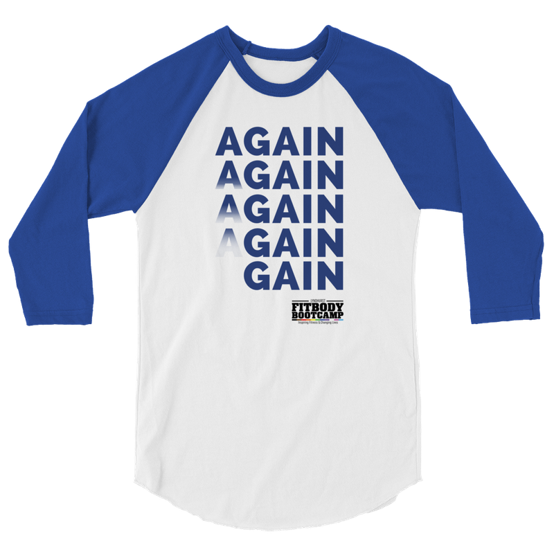 &#39;Go Again&#39; 3/4 Sleeve Tee