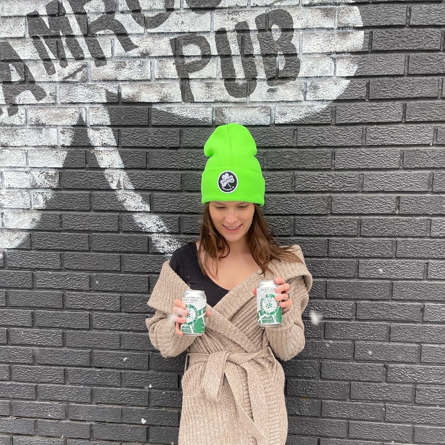 Neon Green Beanie