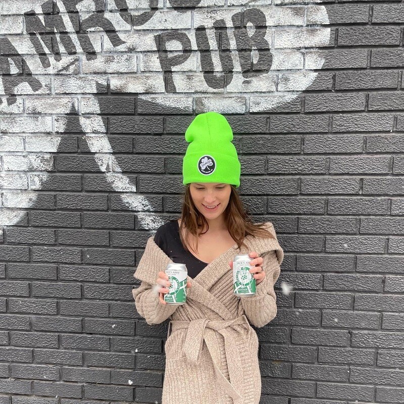 Neon Green Beanie