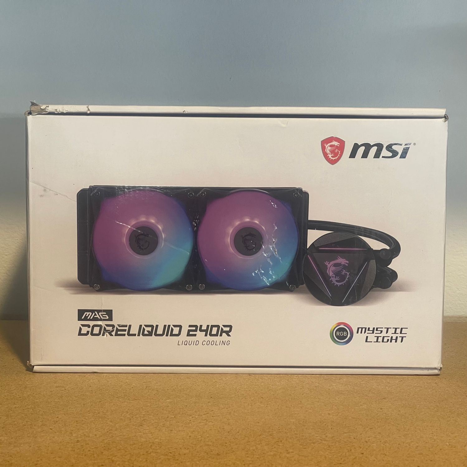 MSI MAG Coreliquid 240R Liquid cooling