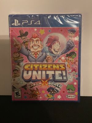 Citizens Unite! Earth x Space | PS4 | Brand New, Sealed
