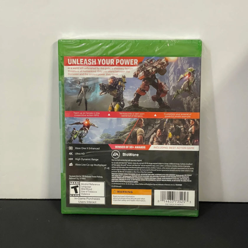 Anthem | Xbox One | Brand New, Sealed
