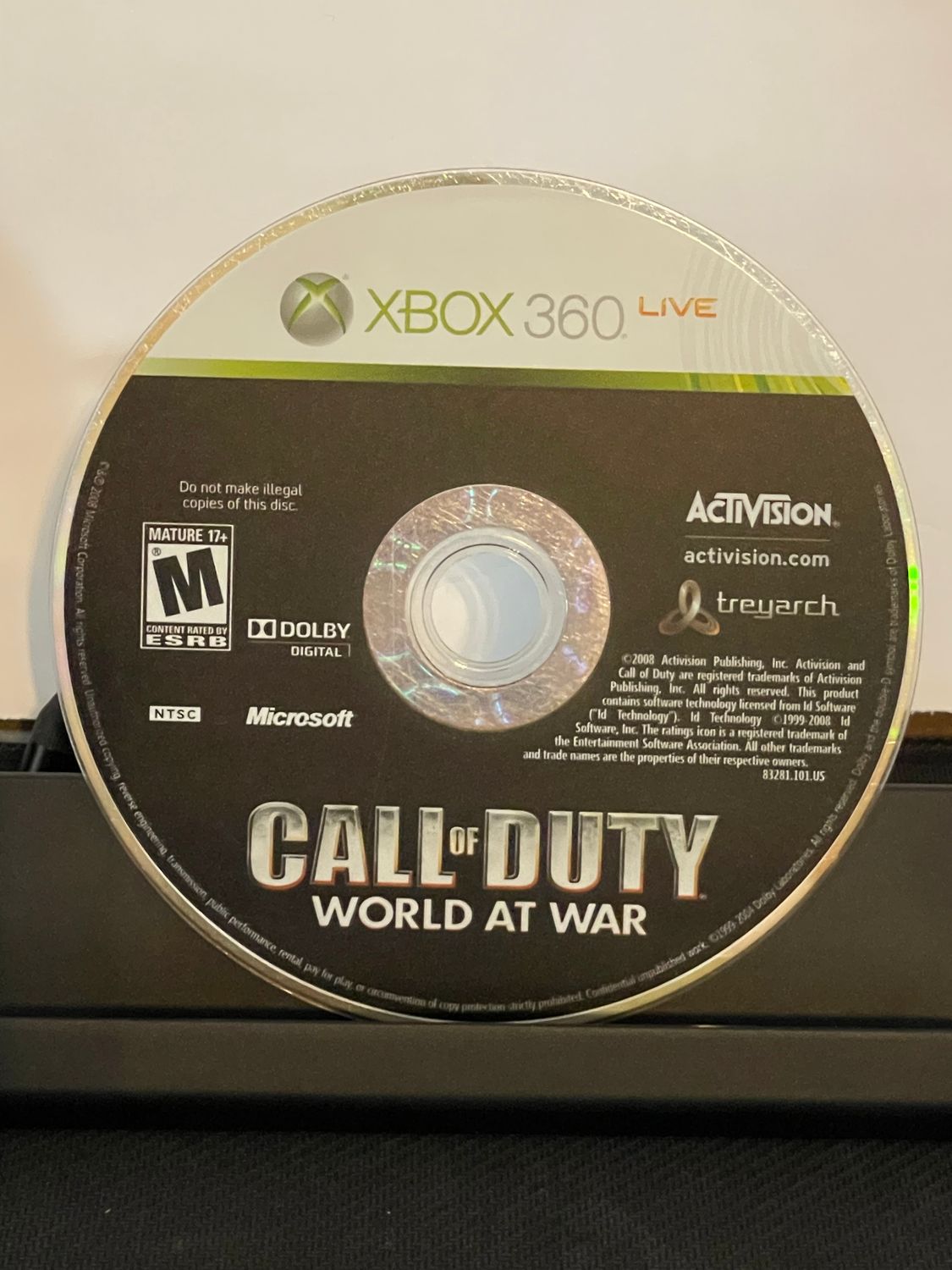 Call of Duty World at War | Xbox 360 | Loose Call of Duty World at War | Xbox 360 | Loose