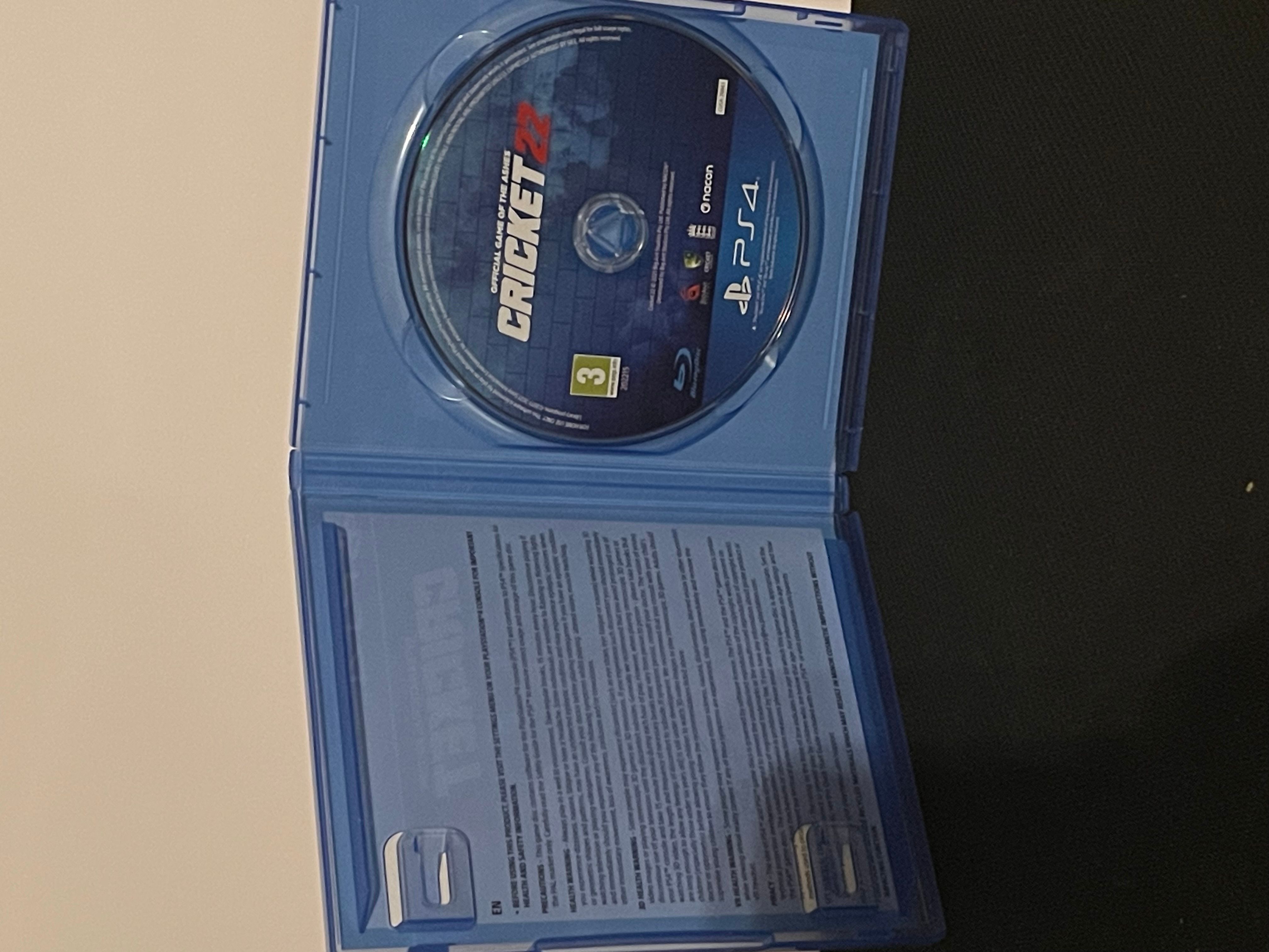 Cricket 22 | PS4 | Missing Manual/Inserts