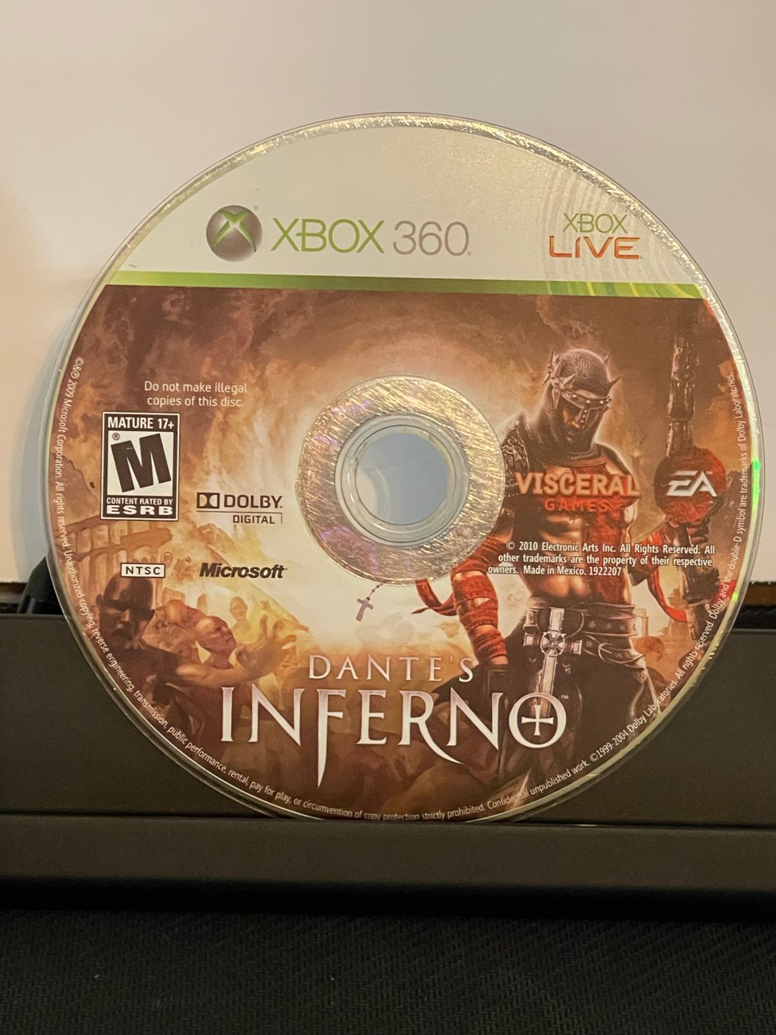 Dante's Inferno | Xbox 360 | Loose Dante's Inferno | Xbox 360 | Loose
