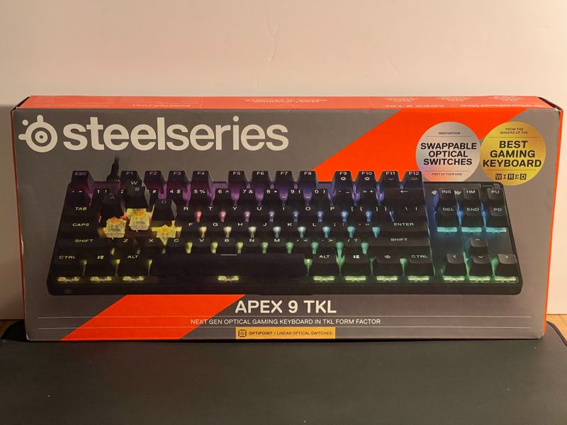 SteelSeries Apex 9 TKL Optical Switch TKL Gaming Keyboard