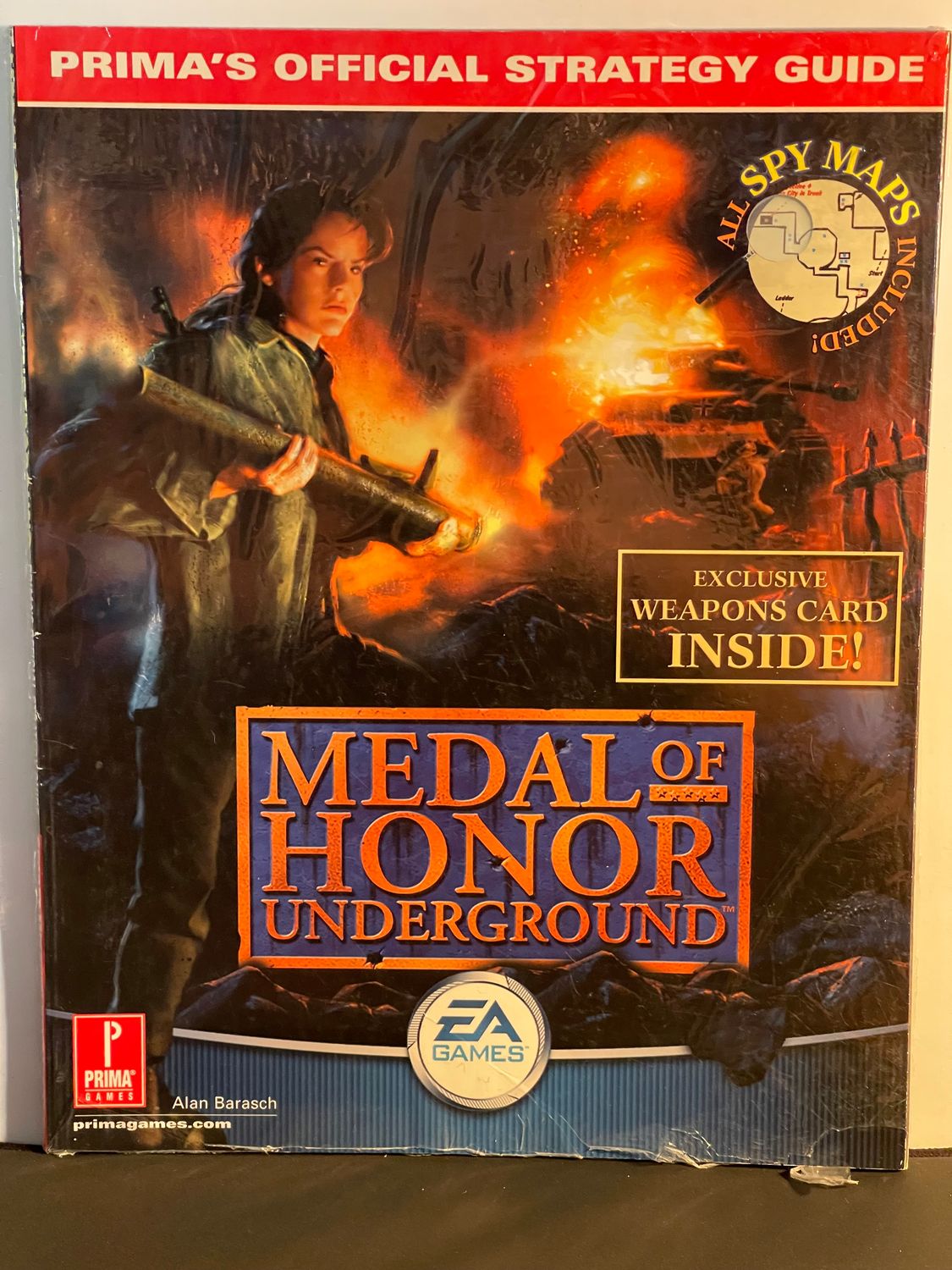 Medal of Honor Underground Strategy Guide | New, broken plastic