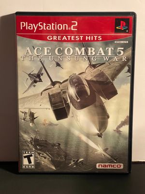 Ace Combat 5 Unsung War [Greatest Hits] | PS2 | CIB