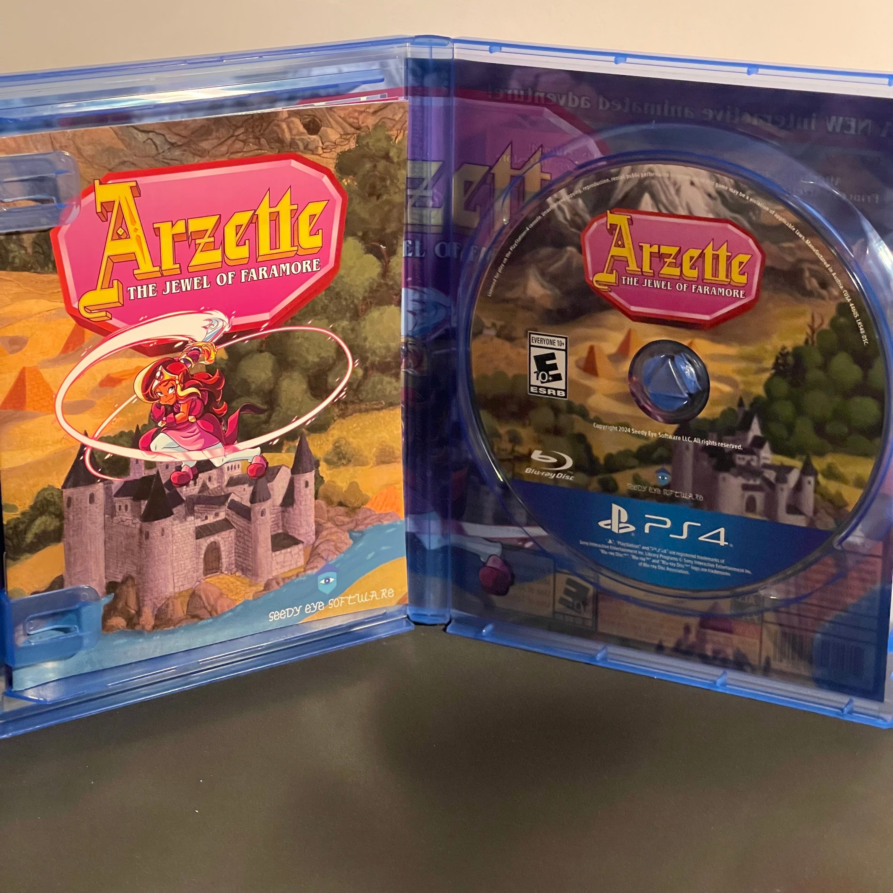 Arzette: The Jewel Of Faramore | PS4 | Brand New, Sealed
