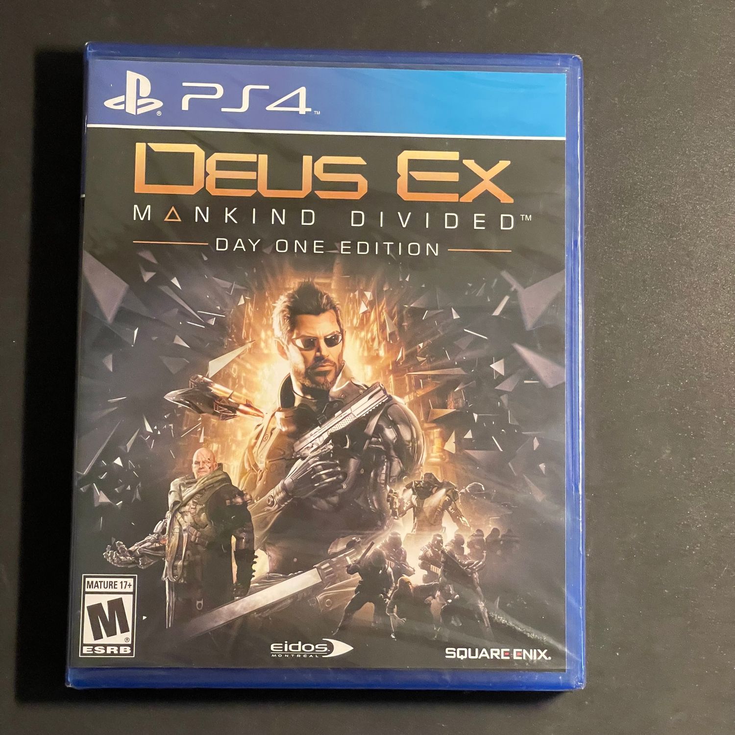 Deus Ex Mankind Divided [Day One Edition] | PS4 | Brand New, Sealed
