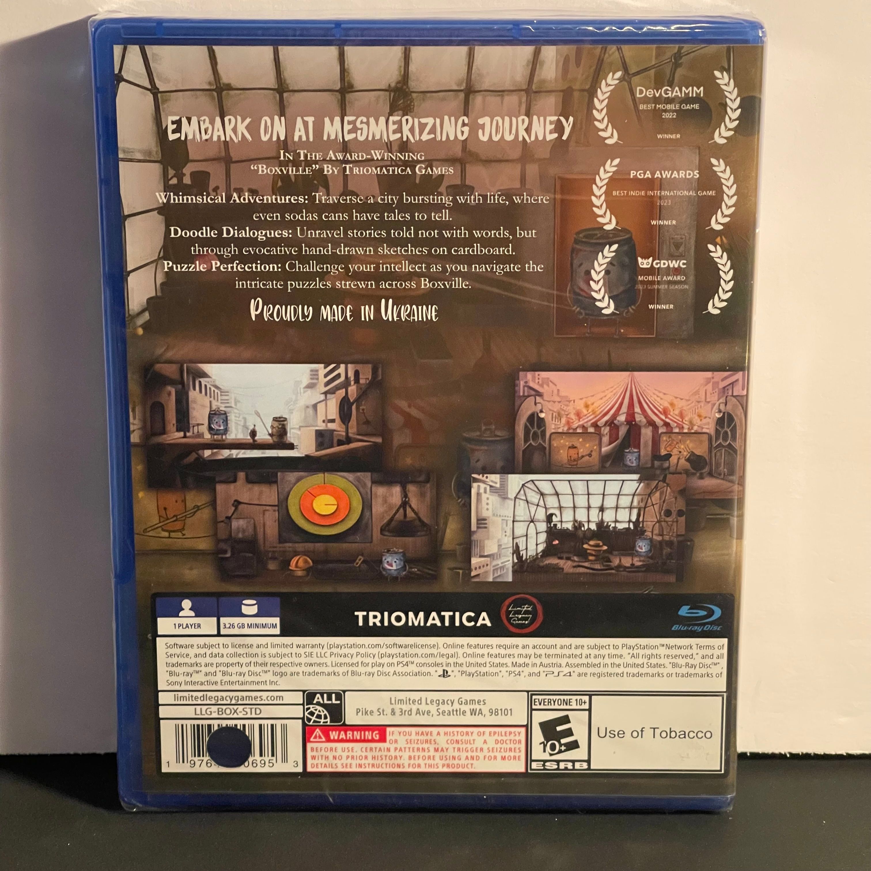 Boxville | PS4 | Brand New, Sealed