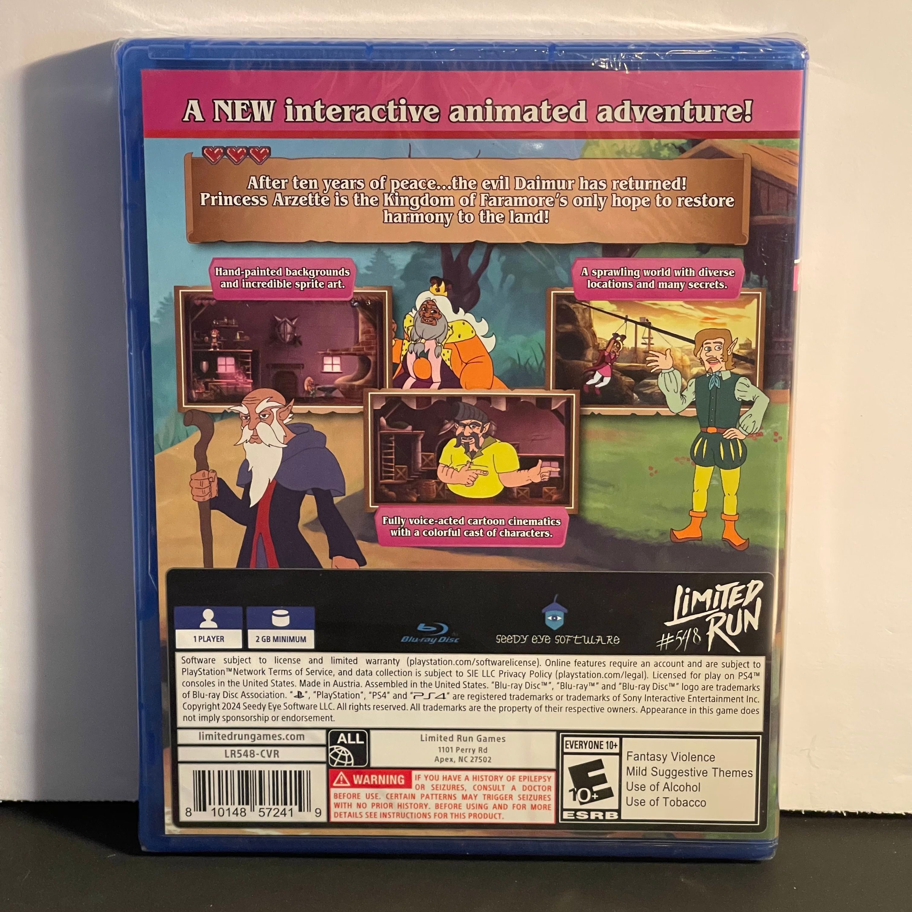 Arzette: The Jewel Of Faramore | PS4 | CIB